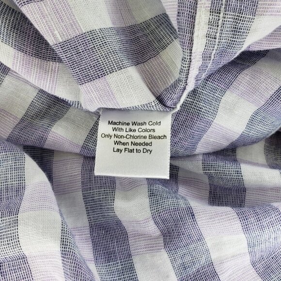 Jos. A. Bank Reserve Linen 2XL XXL Long Sleeve Button Shirt Casual Beach Resort - Picture 9 of 9